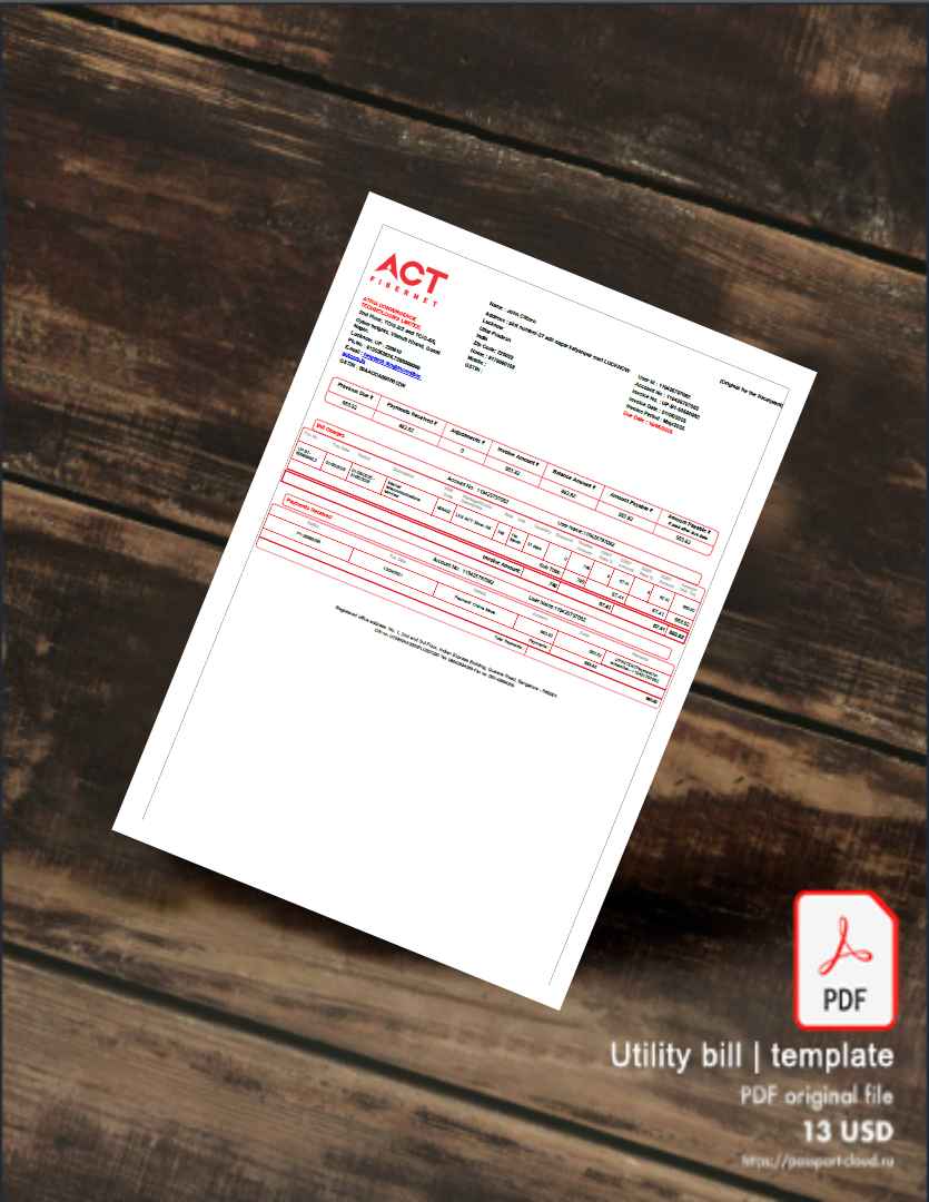 Utility bill | Albanian Power | Albania